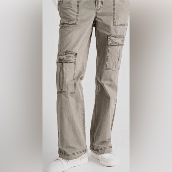 2-Free People The Thing Is Low Utility Cargo Pants - Picture 3 of 5